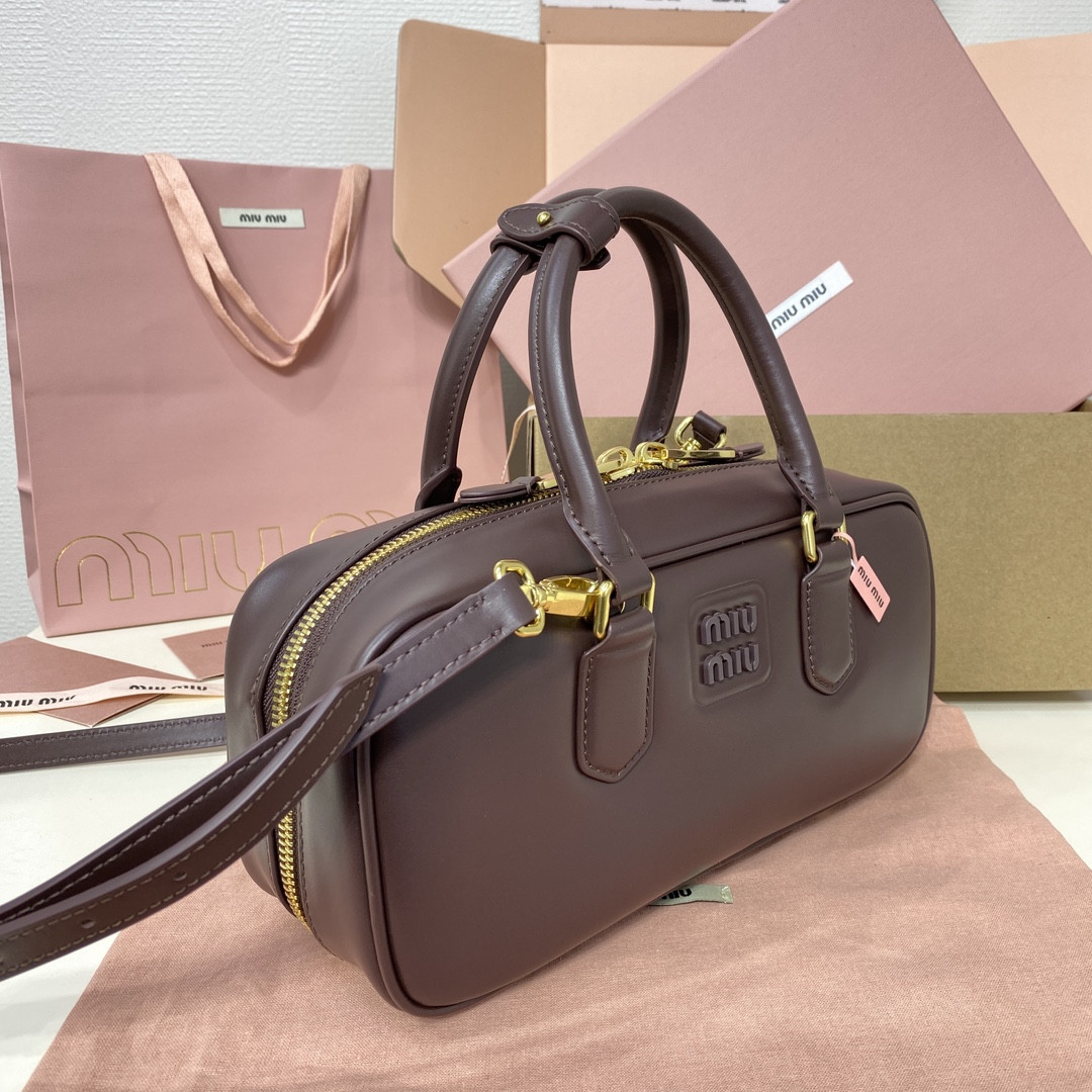 Miu Miu Arcadie leather bag 12x27x9cm