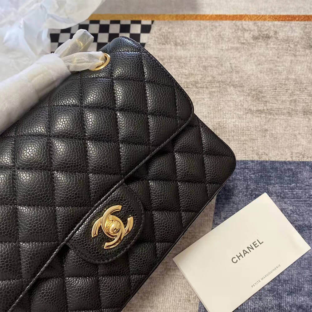 Ch*el classic flap handbag