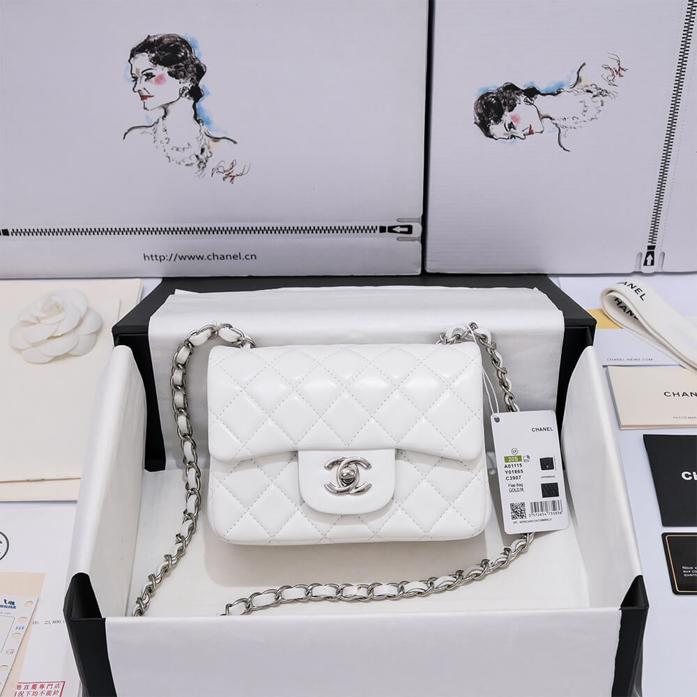 Ch*el mini flap bag